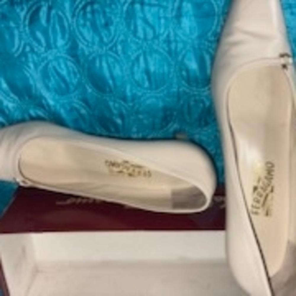 Salvatore Ferragamo Women's Ivory Heels